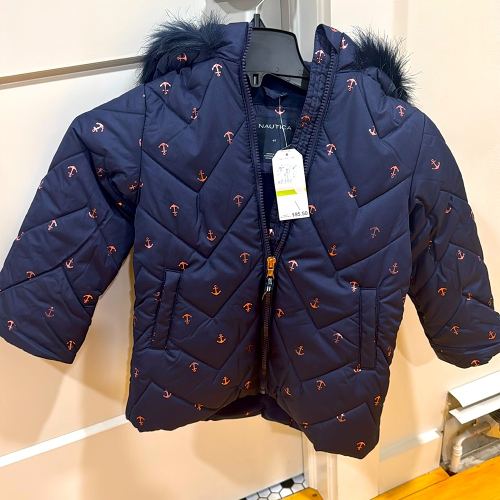 4T brand new girl’s winter jacket